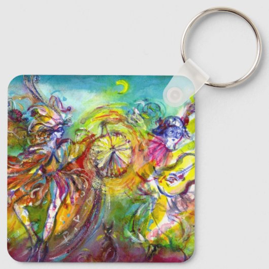 ITALIAANS CARNIVAL / Dance,Music,Theater Sleutelhanger (Achterkant)