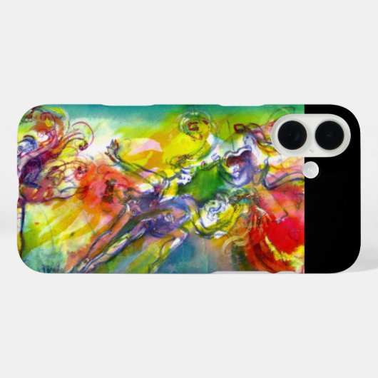 ITALIAANS CARNIVAL / Dans,Muziek,Theater Case-Mate iPhone Case (Achterkant (horizontaal))