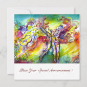 ITALIAANS CARNIVAL Masquerade Ball, Dance and Musi Aankondiging (Achterkant)