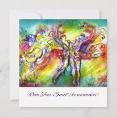 ITALIAANS CARNIVAL Masquerade Ball, Dance and Musi Aankondiging (Achterkant)