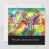 ITALIAANS CARNIVAL Masquerade Ball, Dance and Musi Aankondiging (Achterkant)