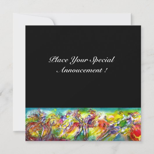 ITALIAANS CARNIVAL Masquerade Ball, Dance and Musi Aankondiging (Voorkant)