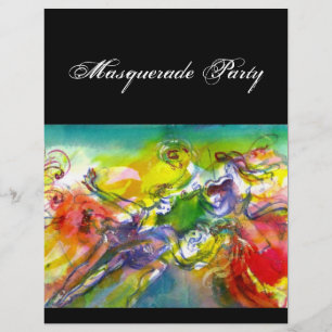 ITALIAANS CARNIVAL Masquerade Ball, Dance and Musi Flyer