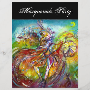 ITALIAANS CARNIVAL Masquerade Ball, Dance and Musi Flyer