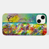 ITALIAANS CARNIVAL MONOGRAM/Dance,Music,Theater Case-Mate iPhone Case (Achterkant (horizontaal))