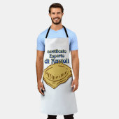 Italiaans Certificato Esperto di ravioli Pasta Quo Schort (Gedragen)