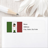 Italiaans Chef #5 Retouradres label (Insitu)