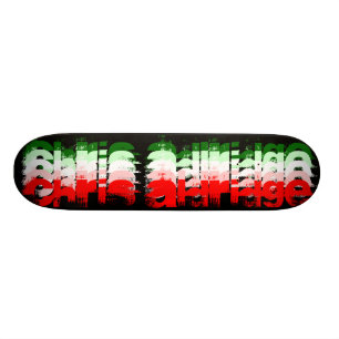 Italiaans chris ADLRIDGE, Persoonlijk Skateboard