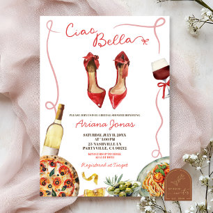 Italiaans Ciao Bella Vrijgezellenfeest Kaart