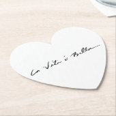 italiaans citaat la vita é bella Paper onderzetter (Gekanteld)