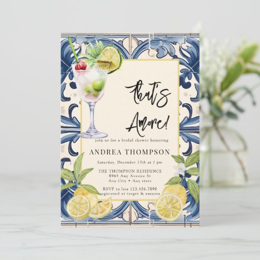  Italiaans | citruscitroen | VRIJGEZELLENFEEST Kaart (Staand voorkant)