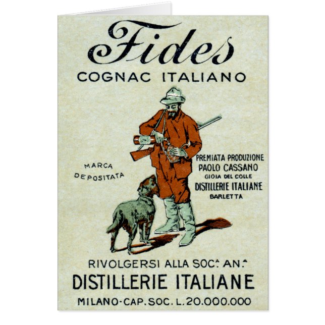 Italiaans Cognac 1905 (Voorkant)