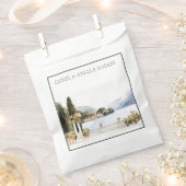 Italiaans Comomeer Italië bruiloft Bedankzakje (Geknipt)