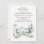 Italiaans Comomeer Vrijgezellenfeest Kaart (Voorkant)