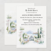 Italiaans Comomeer Vrijgezellenfeest Kaart (Voorkant / Achterkant)