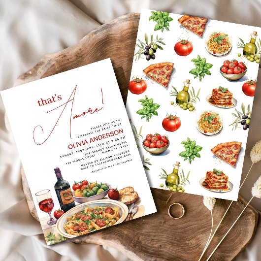 Italiaans, dat is Amore! Waterverf Vrijgezellenfee Kaart