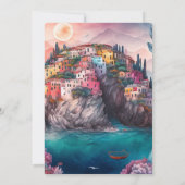 Italiaans desitnatieapparaat (Waterverf) Kaart (Achterkant)