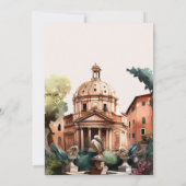 Italiaans desitnatieapparaat (Waterverf) Kaart (Achterkant)