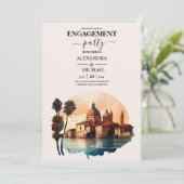 Italiaans desitnatieapparaat (Waterverf) Kaart (Staand voorkant)