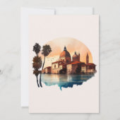 Italiaans desitnatieapparaat (Waterverf) Kaart (Achterkant)