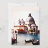 Italiaans desitnatieapparaat (Waterverf) Kaart (Achterkant)