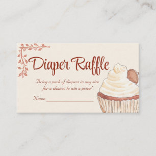 Italiaans dessert Europees café Luiers Raffle Informatiekaartje