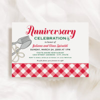 Italiaans diner jubileumviering