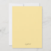 Italiaans diner uitnodiging (Achterkant)