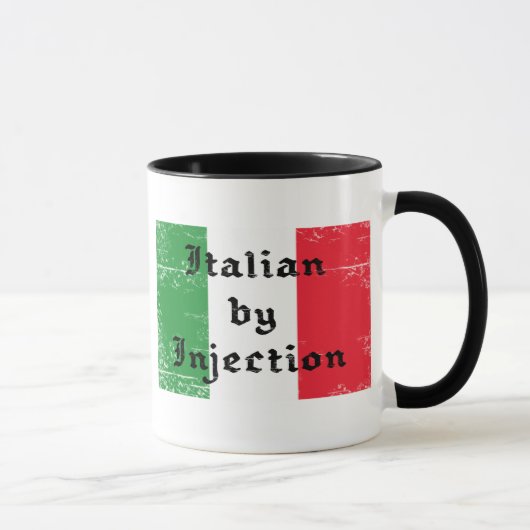 Italiaans door injectie Ringer grappige koffiemok Mok (Rechts)