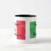 Italiaans door injectie Ringer grappige koffiemok Mok (Midden)