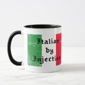 Italiaans door injectie Ringer grappige koffiemok Mok (Links)
