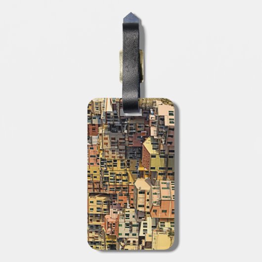 Italiaans dorp - Bagagelabel (Achterkant verticaal)