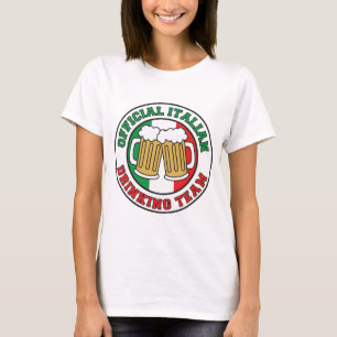 Italiaans Drink team T-shirt
