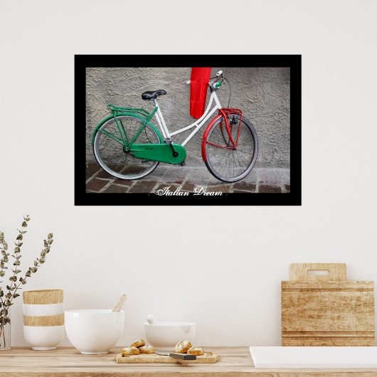 Italiaans droomPoster Poster (Keuken)
