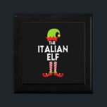 Italiaans Elf Matching Family Group Kerstmis Pajam Cadeaudoosje<br><div class="desc">Italiaans Elf Matching Family Group Kerstmis Pajama</div>