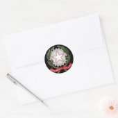 italiaans embleem ronde sticker (Envelop)