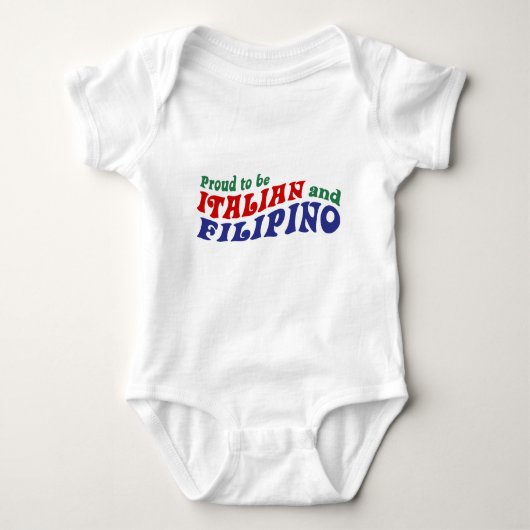 Italiaans en Filippijns Romper (Voorkant)