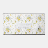 Italiaans Erfgoed Riviera Studio Aquarel Citroen Bureaumat (Keyboard & Muis)