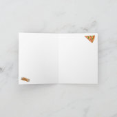 Italiaans eten Pizza Pasta Tiramisu Patroon Kaart (Binnen)