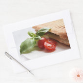 Italiaans eten rechthoekige sticker (Envelop)