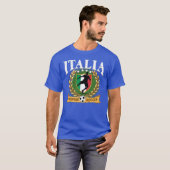 Italiaans Europees Voetbal T-shirt (Voorkant volledig)