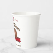 Italiaans evenement "Meatball Spaghetti Dinner Cha Papieren Bekers (Links)