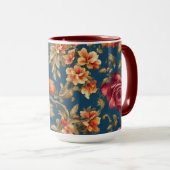 Italiaans Exquise  Grande Flowers Mok (Voorkant rechts)