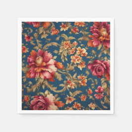 Italiaans Exquise  Grande Flowers Servet