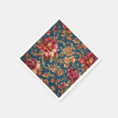 Italiaans Exquise  Grande Flowers Servet (Hoek)