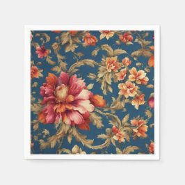 Italiaans Exquise  Grande Flowers Servet