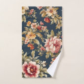 Italiaans Exquise Mooie Bloemenpatroon Bad Handdoek (Handdoek)