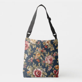 Italiaans Exquise Mooie Bloemenpatroon Crossbody Tas