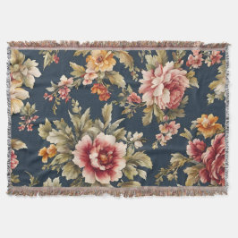 Italiaans Exquise Mooie Bloemenpatroon Deken
