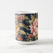 Italiaans Exquise Mooie Bloemenpatroon Koffiemok (Center)